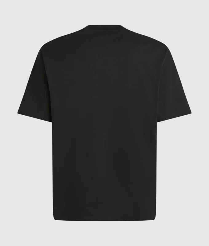 T-shirt med lodret logo