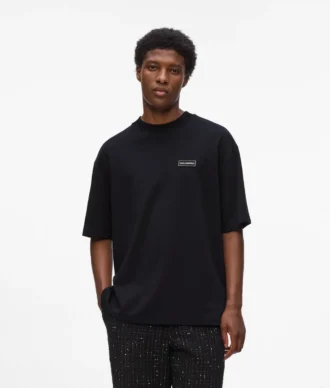 T-shirt med logo-patch