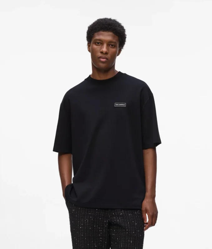 T-shirt med logo-patch