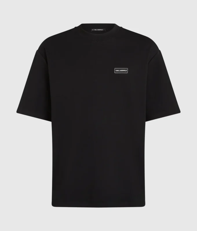 T-shirt med logo-patch