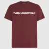 T-shirt med metallisk logo
