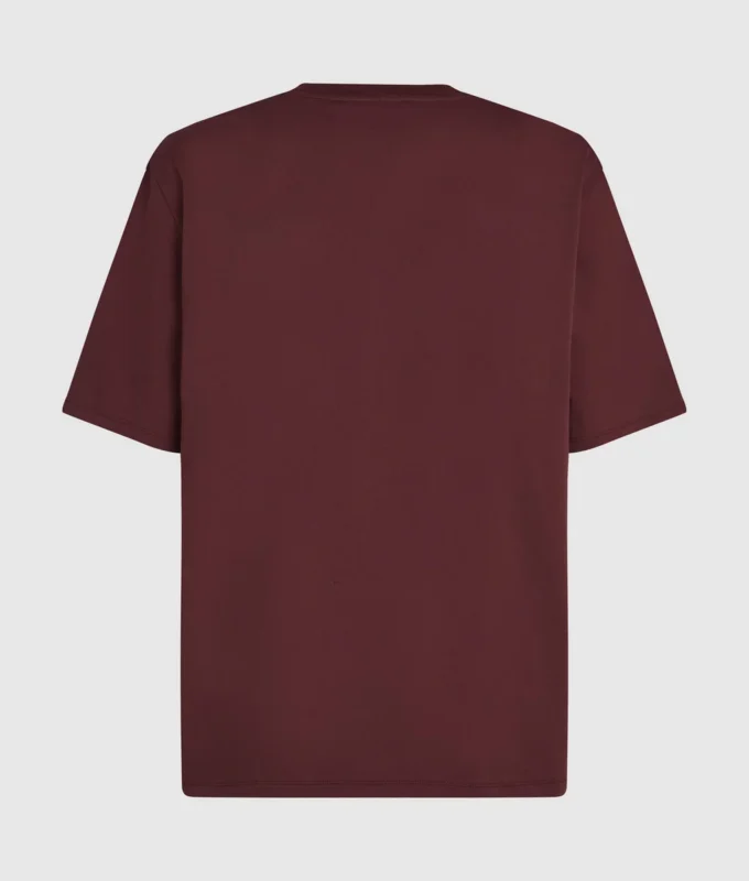 T-shirt med pailletmonogram