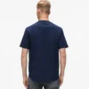 T-shirt med præget monogram