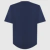 T-shirt med præget monogram