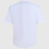 T-shirt med præget monogram
