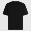 T-shirt med rhinestone-monogram