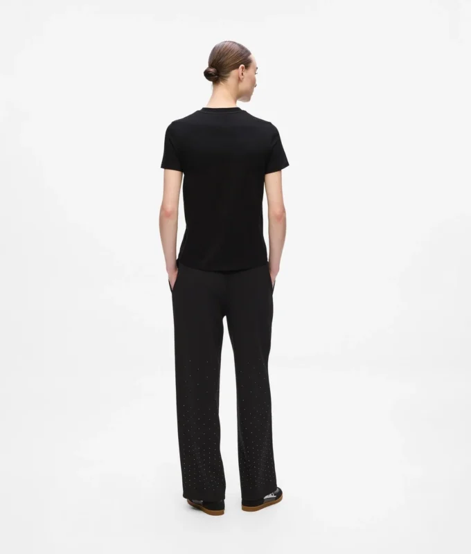 T-shirt med rhinestones