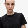 T-shirt med rhinestones