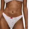 Tanga med hjerteprint