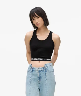 Tanktop med logobånd