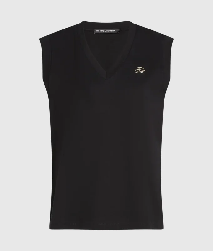 Tanktop med V-hals