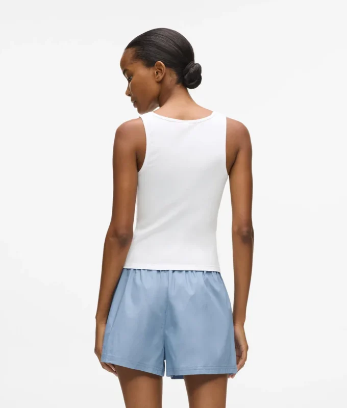 Tanktop og shorts pyjamasæt