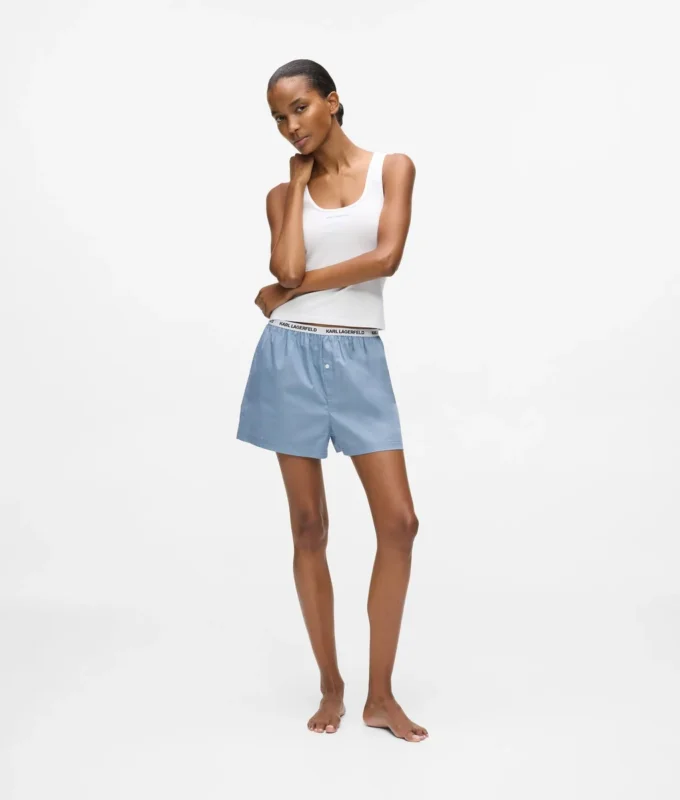 Tanktop og shorts pyjamasæt