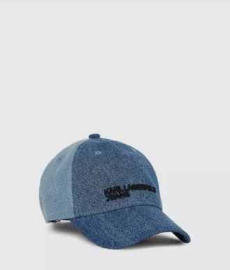 To-farvet lys denimkasket
