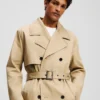 TRENCHCOAT MED HÆTTE
