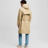 TRENCHCOAT MED HÆTTE