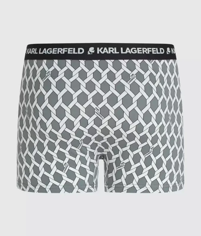Trunks med knudeprint – 3-pak