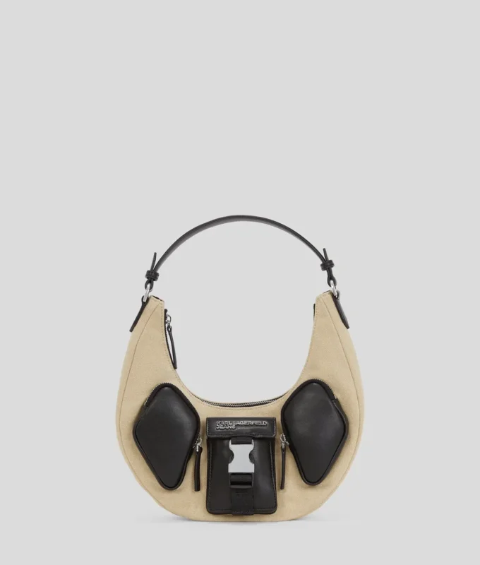 UTILITY CANVAS MOON SKULDERTASKE