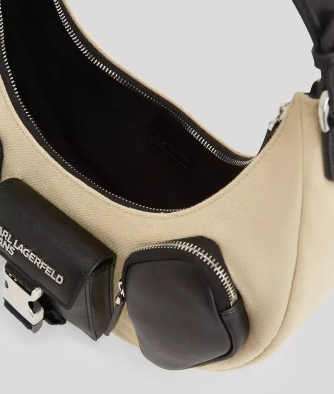 UTILITY CANVAS MOON SKULDERTASKE