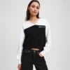 V-HALS SWEATSHIRT