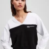 V-HALS SWEATSHIRT
