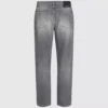 Vasket jeans med lige ben