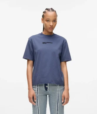 Vasket logo-T-shirt