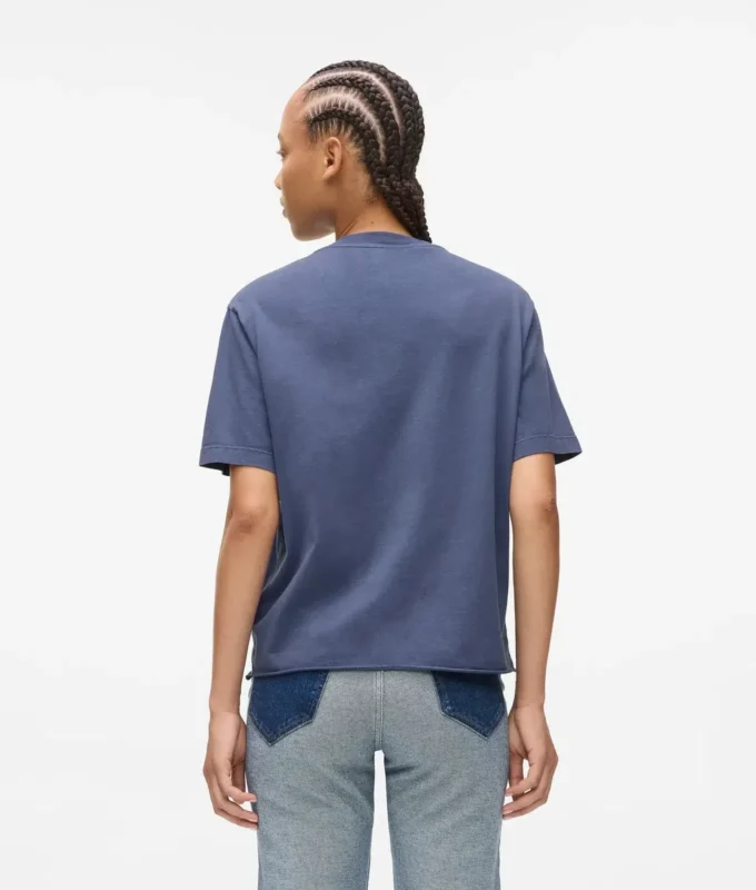 Vasket logo-T-shirt