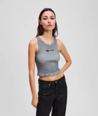 VASKET RIBBET TANKTOP