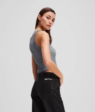 VASKET RIBBET TANKTOP