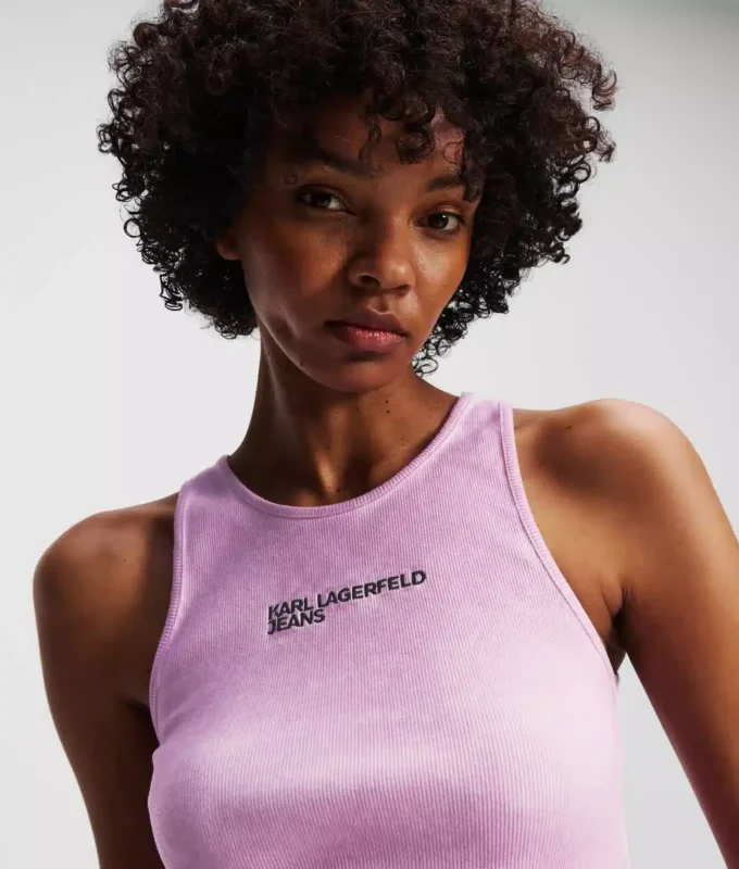 VASKET RIBBET TANKTOP