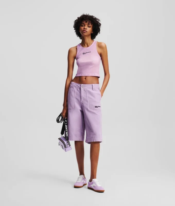 VASKET RIBBET TANKTOP