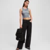 VASKET RIBBET TANKTOP