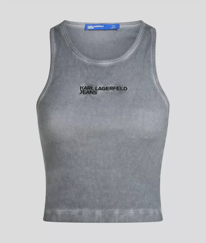 VASKET RIBBET TANKTOP