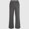 Vasket sweatpants med brede ben