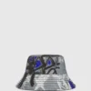 Vendbar graffiti-bucket hat