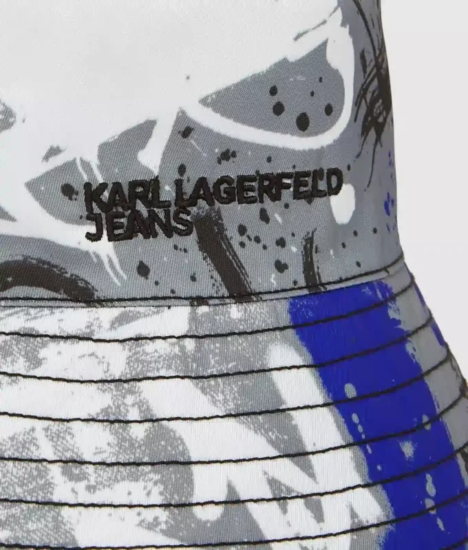 Vendbar graffiti-bucket hat