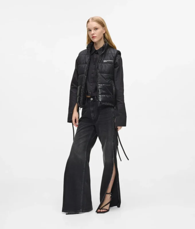 Vendbar, polstret vest