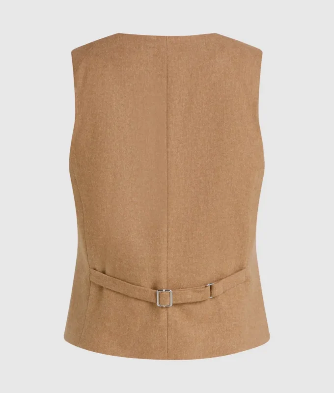 Vest i uldblanding