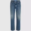 Vintagevaskede jeans med lige ben