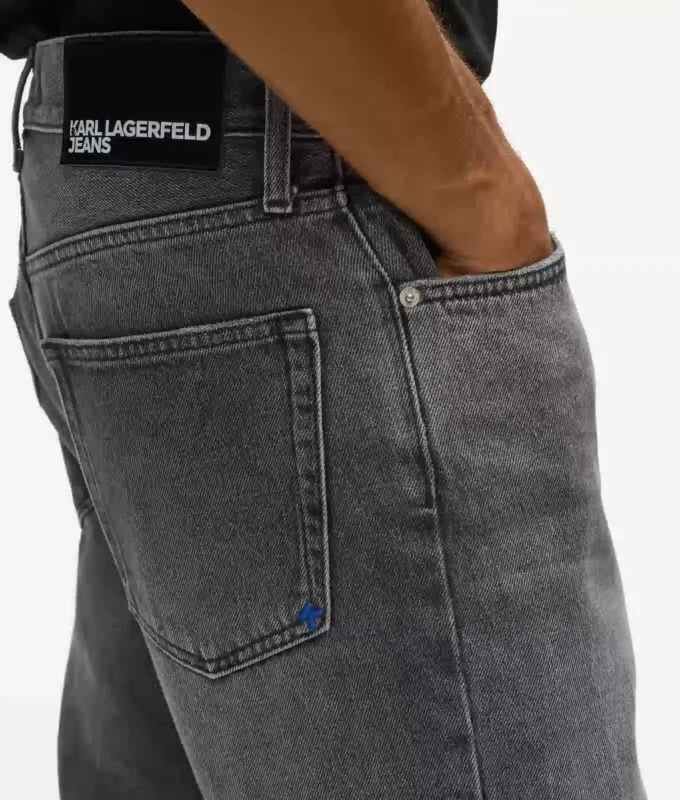 Vintagevaskede tapered jeans