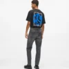Vintagevaskede tapered jeans