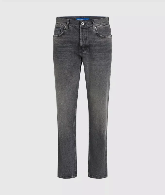 Vintagevaskede tapered jeans