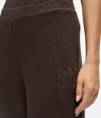 Waffle loungewear-bukser