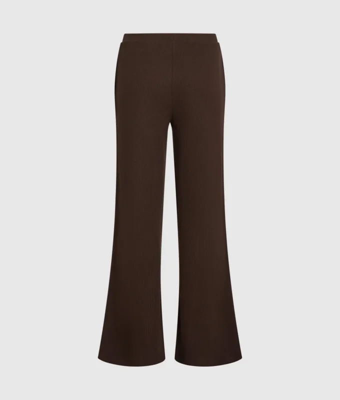 Waffle loungewear-bukser
