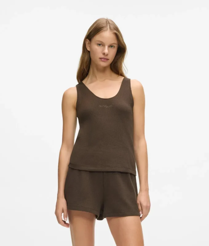 Waffle loungewear tanktop